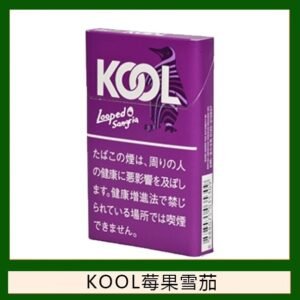Kool香煙企鵝莓果雪茄8mg日本本土免稅香港現貨