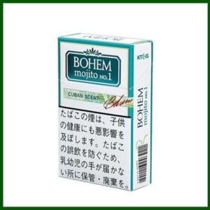 BOHEM寶亨mojito莫吉托雪茄香煙1mg日本本土免稅香港現貨