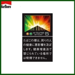 Marlboro萬寶路香煙橙子雙爆珠5mg日本本土免稅涼菸香港現貨