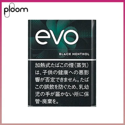 Ploom x AURA EVO Black Menthol黑冰薄荷煙彈