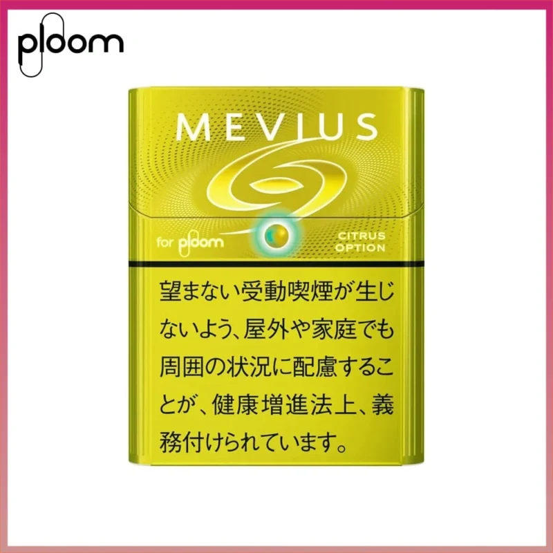 Ploom x AURA MEVIUS Citrus Option檸檬爆珠煙彈
