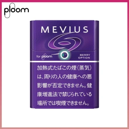 Ploom x AURA MEVIUS BERRY OPTION藍莓爆珠煙彈
